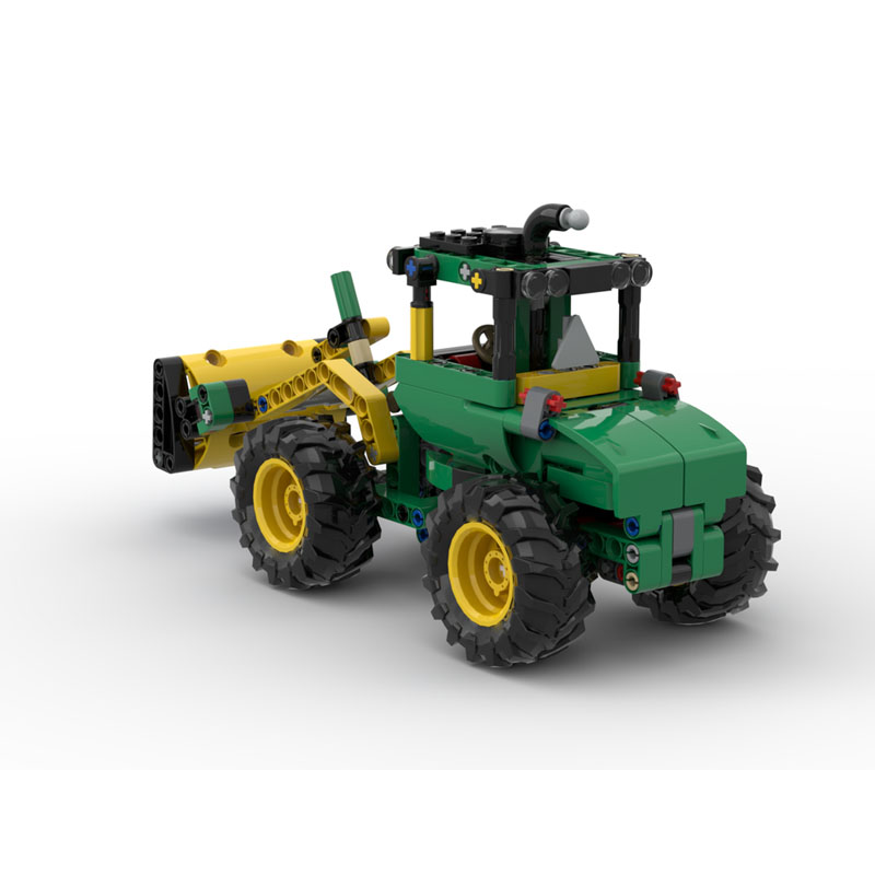 Urban Farming For Kids - MOC-130884 Urban Farm Front Loader Bulldozer