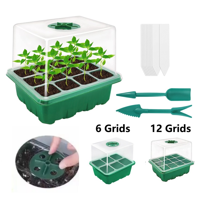 Dome Propagation Kit - Seed Starter Tray Mini Greenhouse Germination