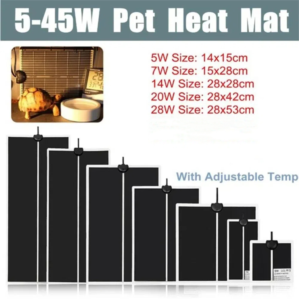 Seedling Heat Pad - 5~28W Seedling Heat Mat Anti-cold 220V~240V