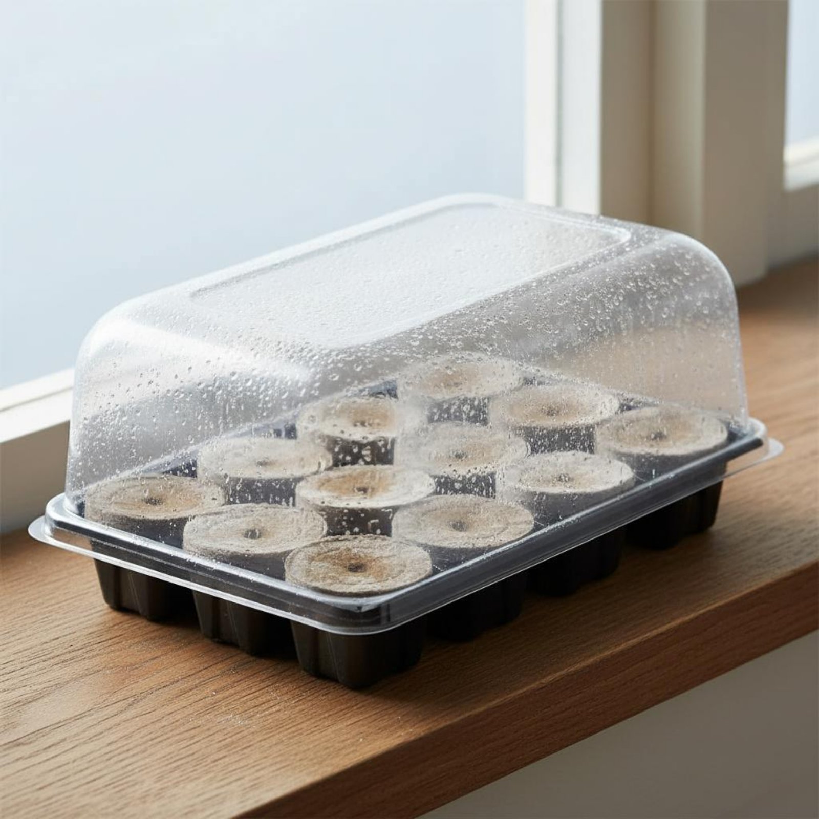 Dome Propagation Kit - 3 Pieces Sprout Nursery Tray with
