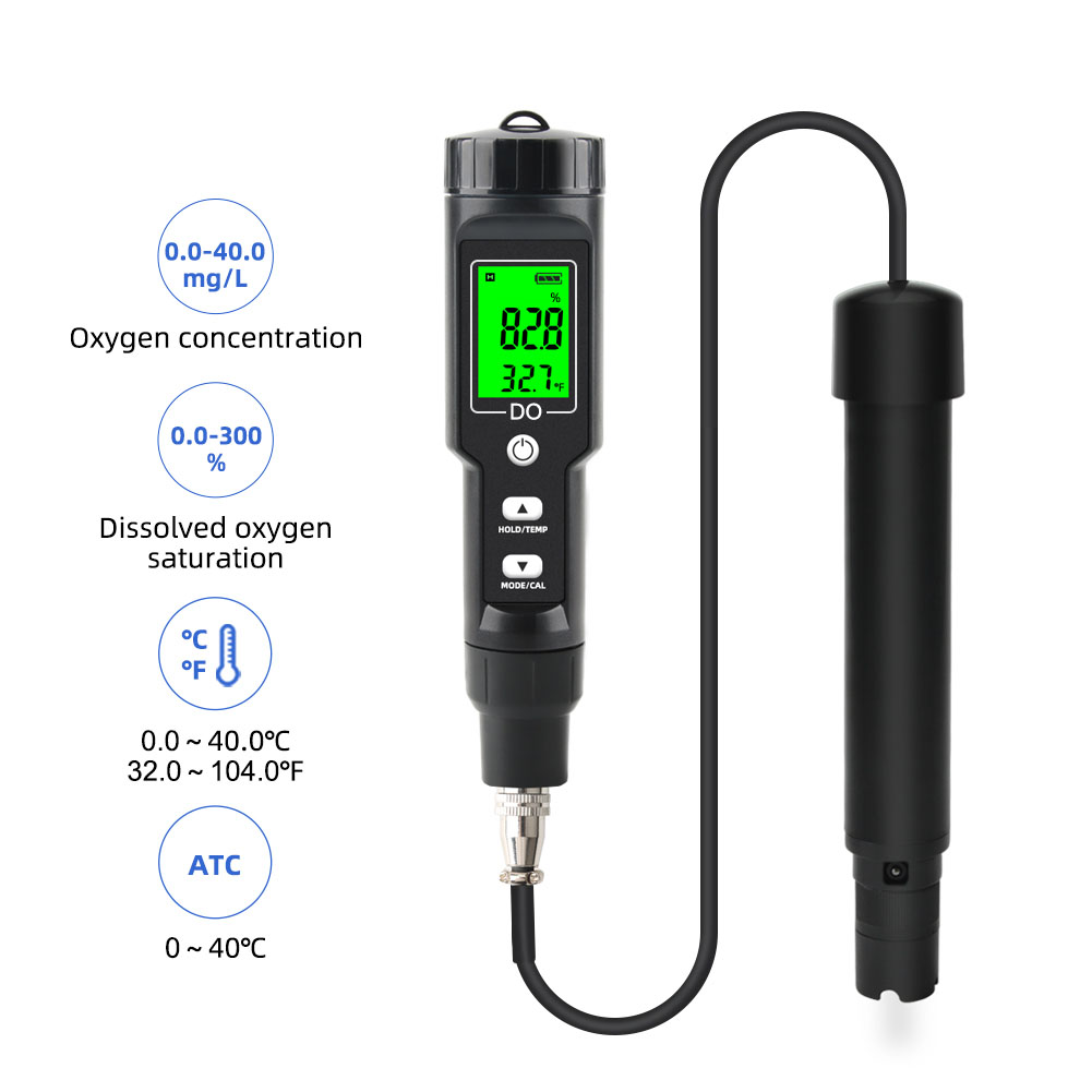 Do Oxygen Meter - Professional DO9100 Dissolved Oxygen Meter Digital