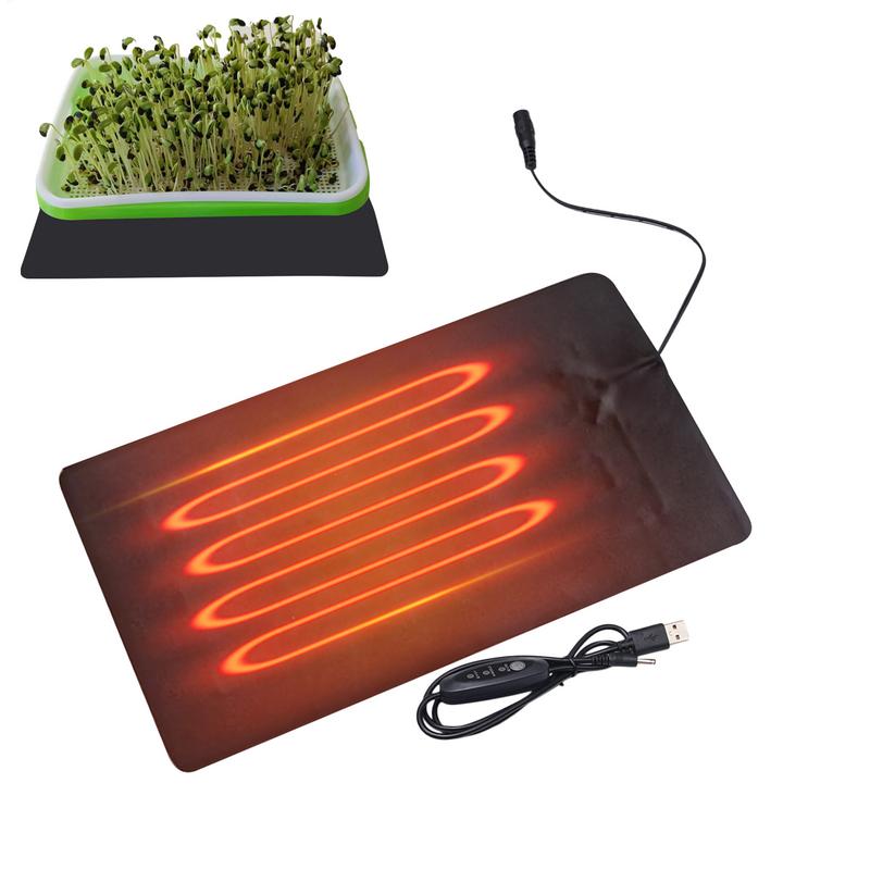 Seedling Heat Pad - Plant Heat Mat PVC Leather Plant