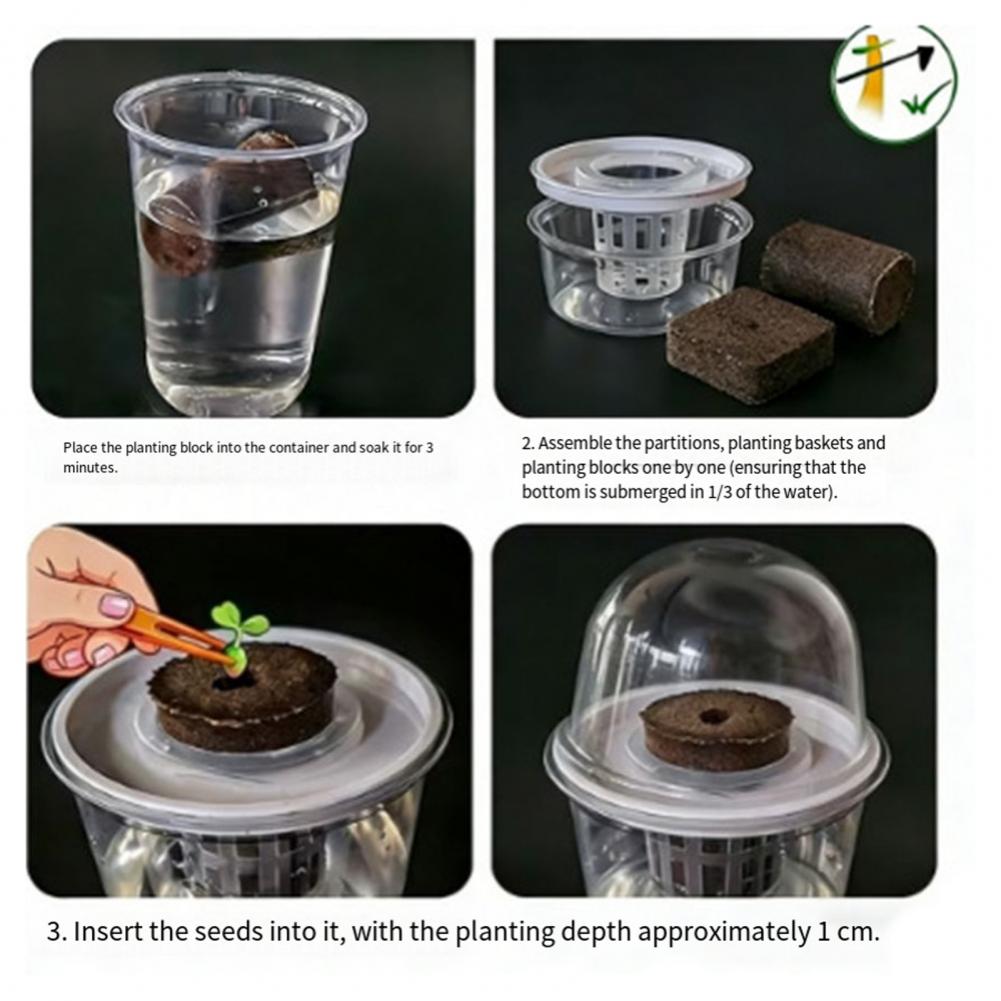 Dome Propagation Kit - Hydroponic S Starter Cup Plant Propagation
