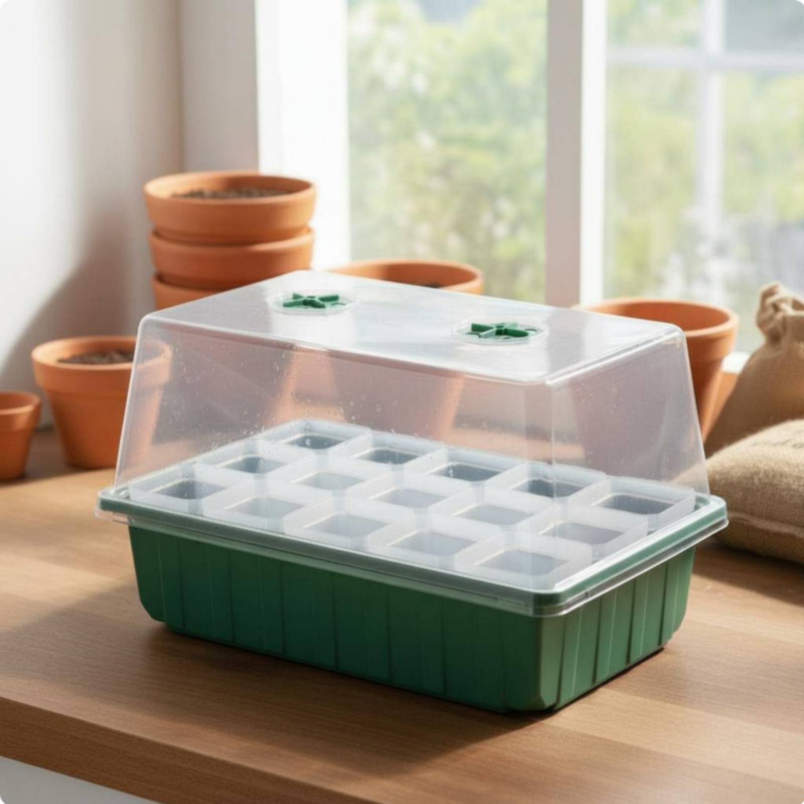 Mini Greenhouse Propagator Box - Dome Propagation Kit recension och pris