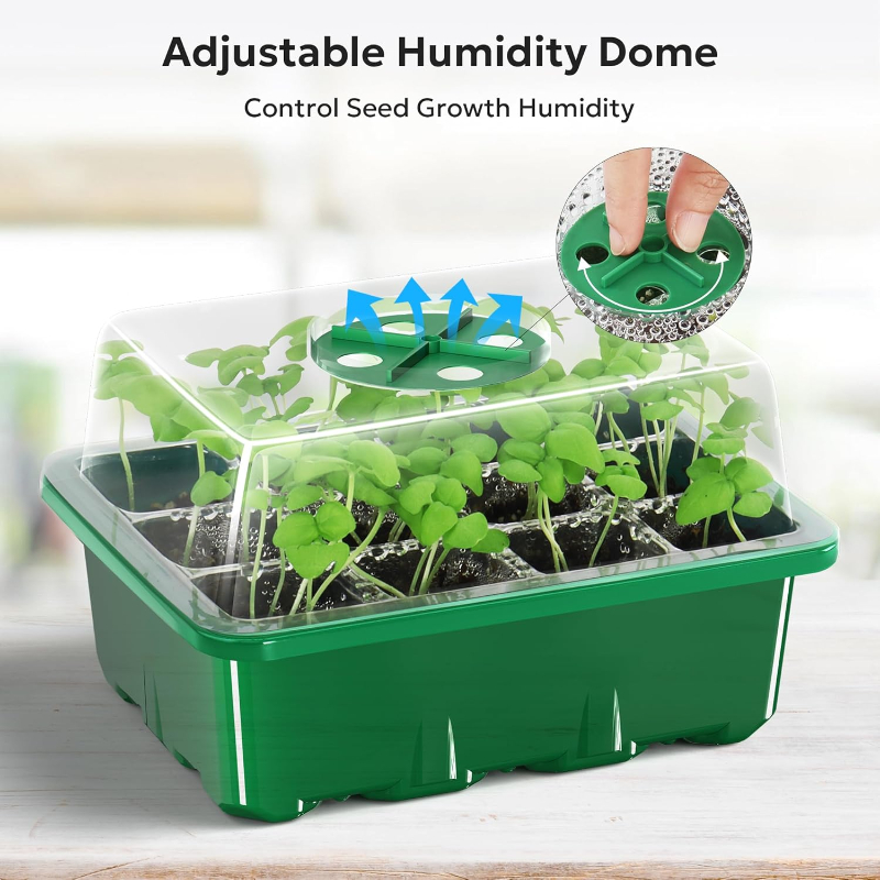 10PCS Seedling Trays Seed Star - Dome Propagation Kit recension och pris