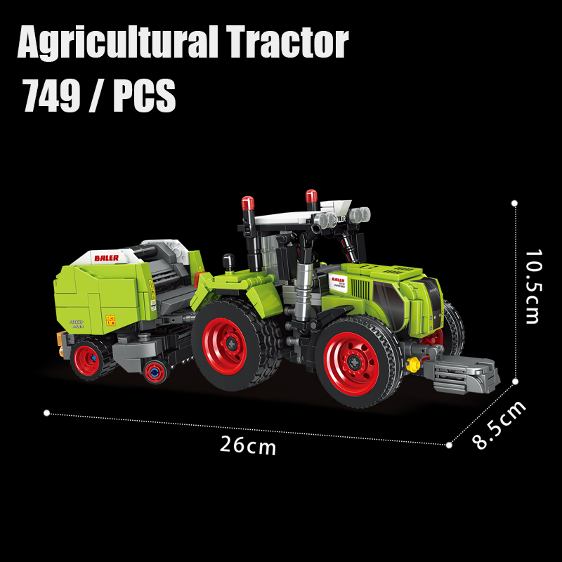 Farmer Tractor with Trailer Tr - Urban Farming For Kids recension och pris
