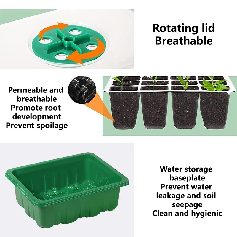 Seed Starter Tray Mini Greenho - Dome Propagation Kit recension och pris