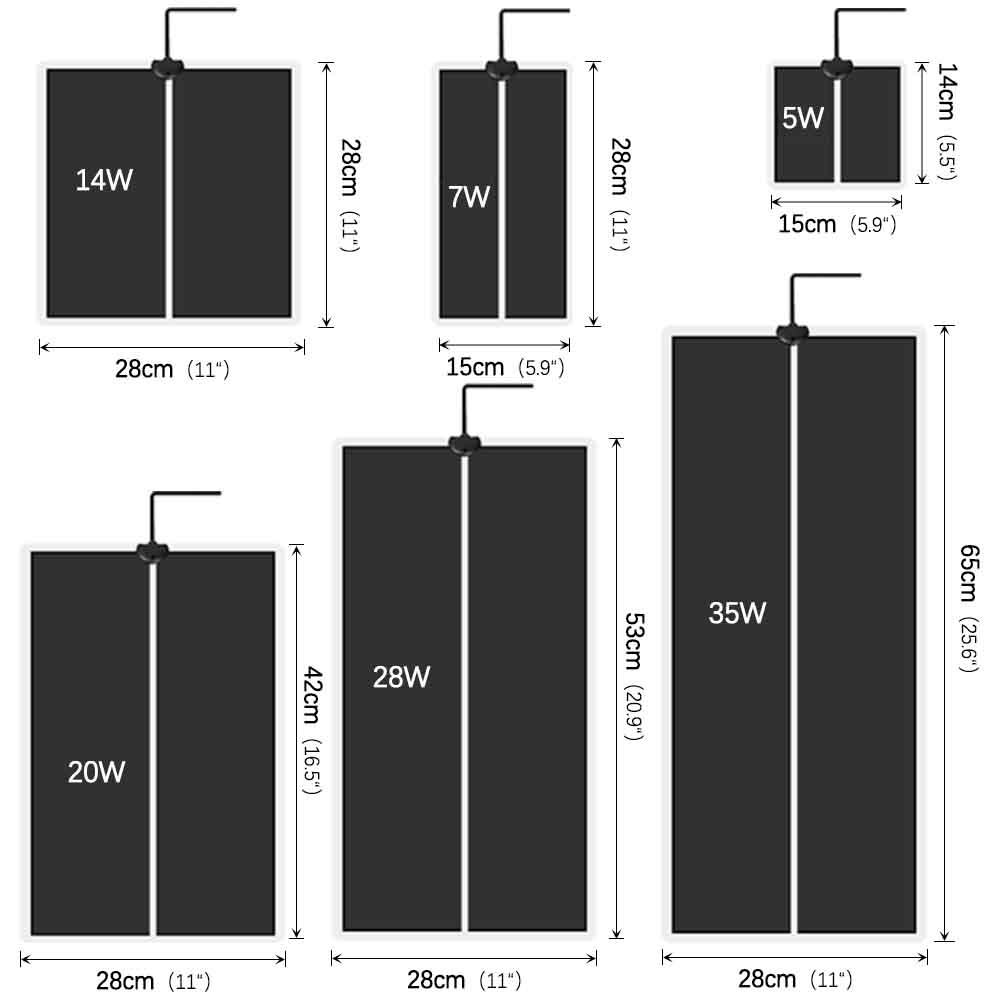 35W-5W Seeds Seedlings Plant H - Seedling Heat Pad recension och pris