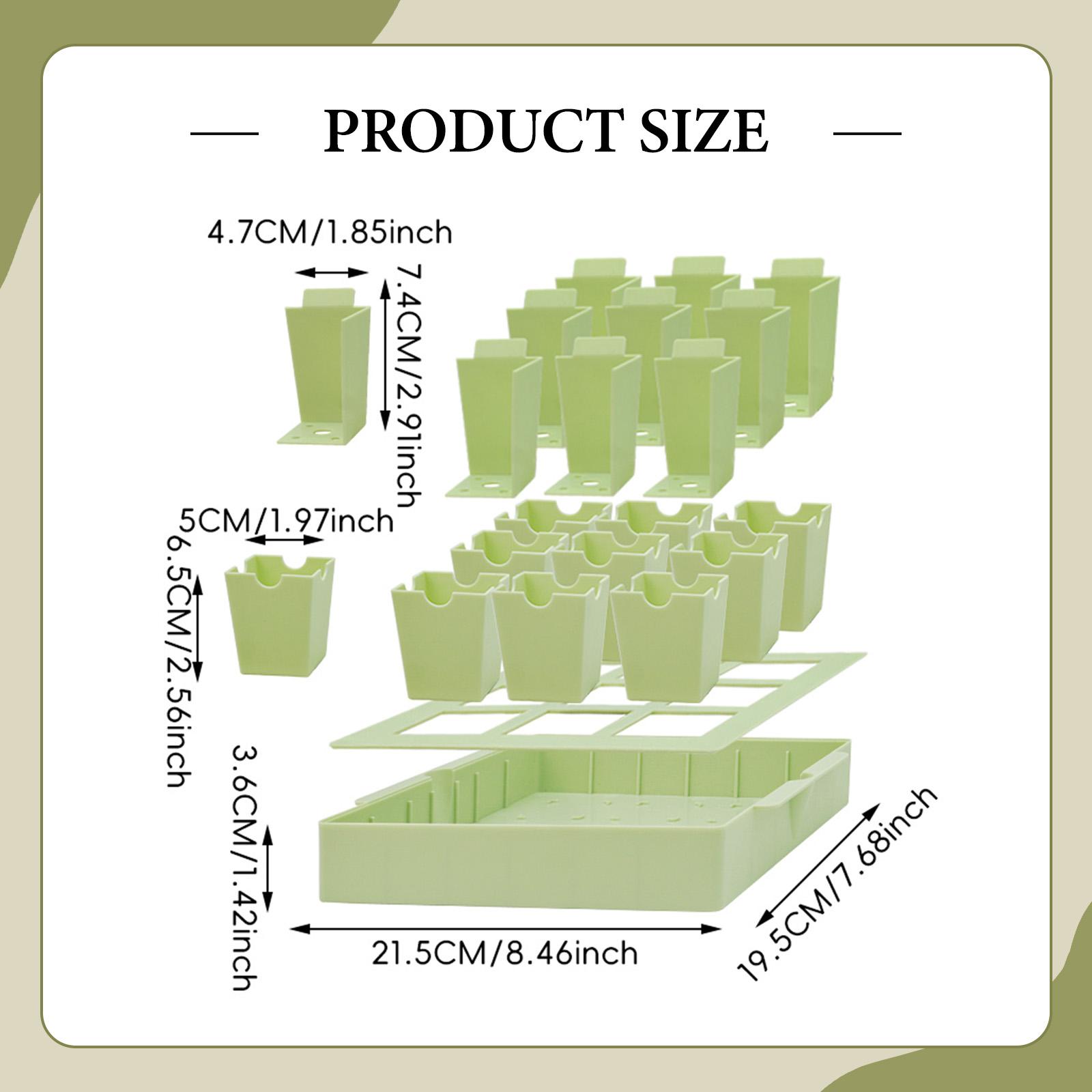 Plant Starter Tray Reusable Mi - Dome Propagation Kit recension och pris