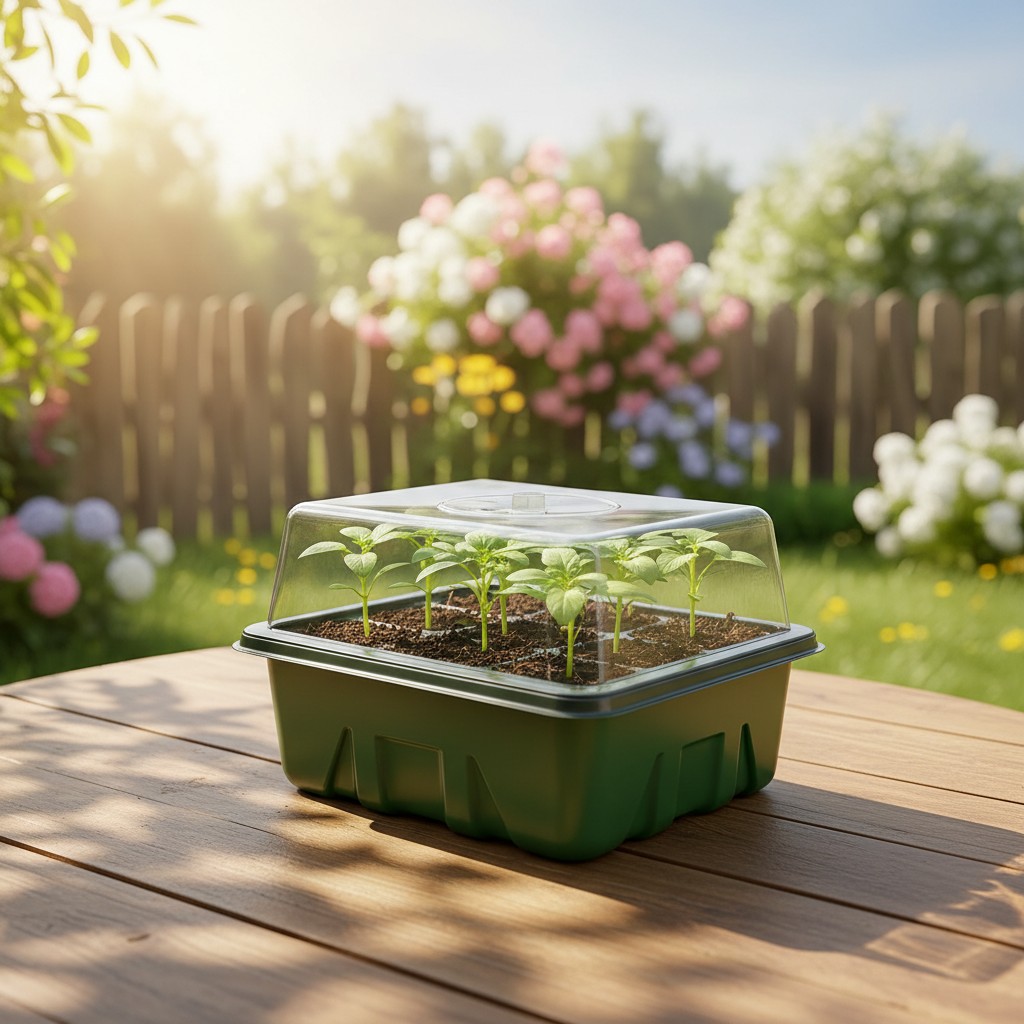 5/10Pack Seed Starter Tray See - Dome Propagation Kit recension och pris