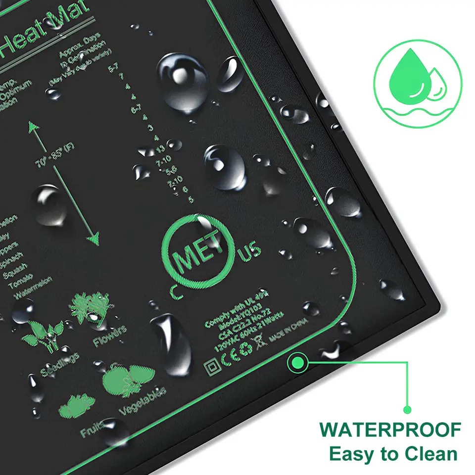 10/25/50CM Seedling Heat Mat I - Seedling Heat Pad recension och pris