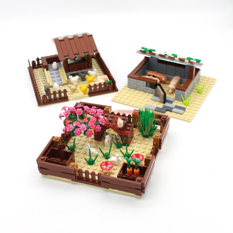 MOC Urban farm Building Blocks - Urban Farming For Kids recension och pris
