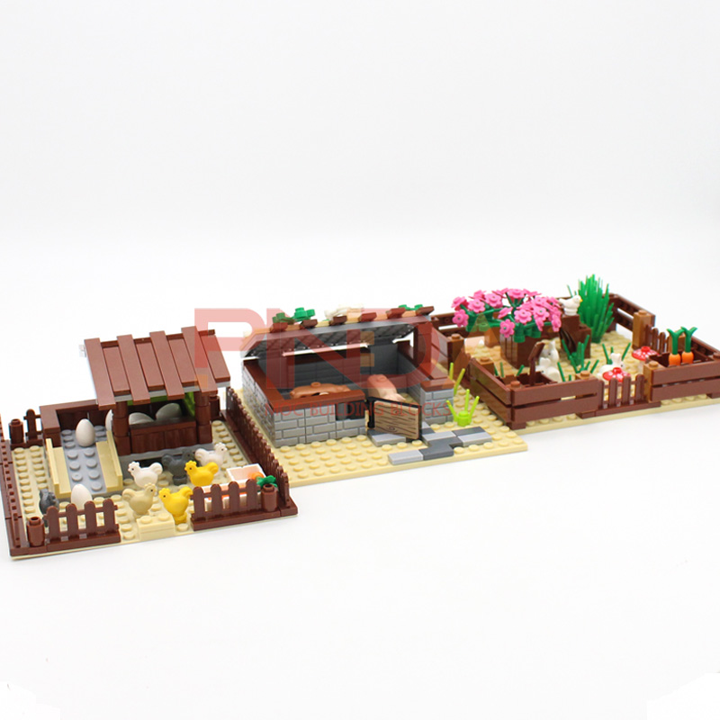 MOC Urban farm Building Blocks - Urban Farming For Kids recension och pris