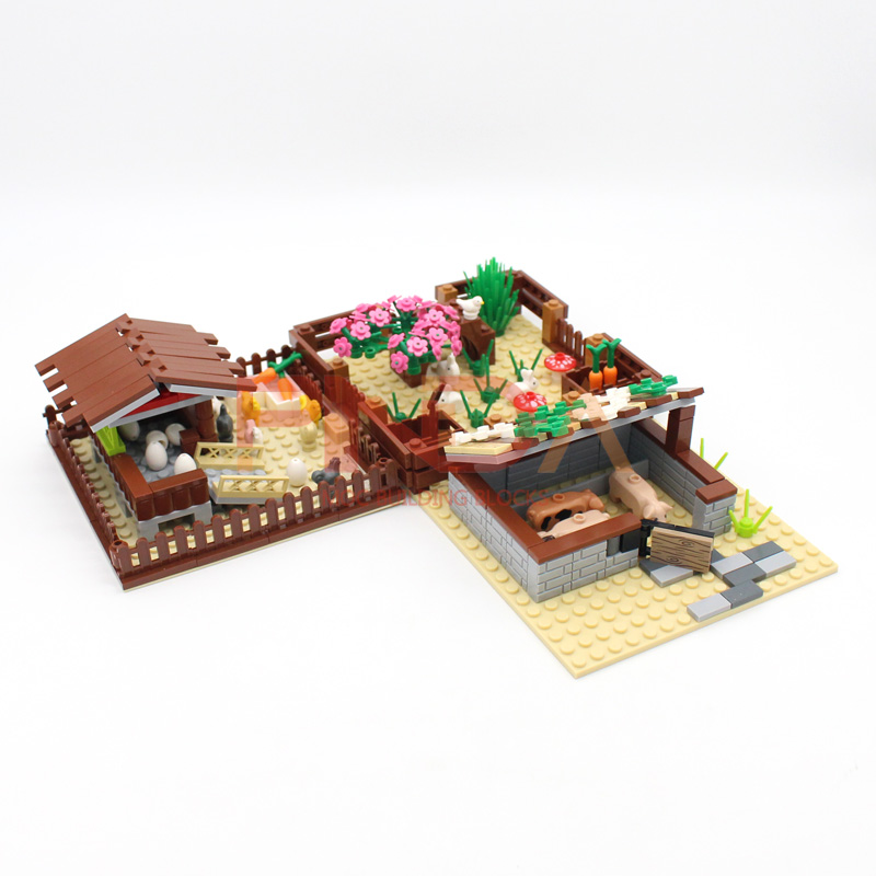 MOC Urban farm Building Blocks - Urban Farming For Kids recension och pris