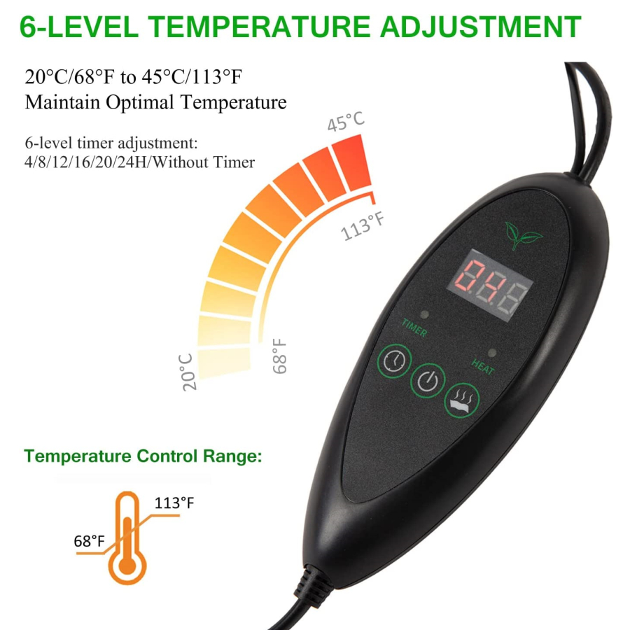 3 Sizes Upgrade Seedling Heat  - Seedling Heat Pad recension och pris