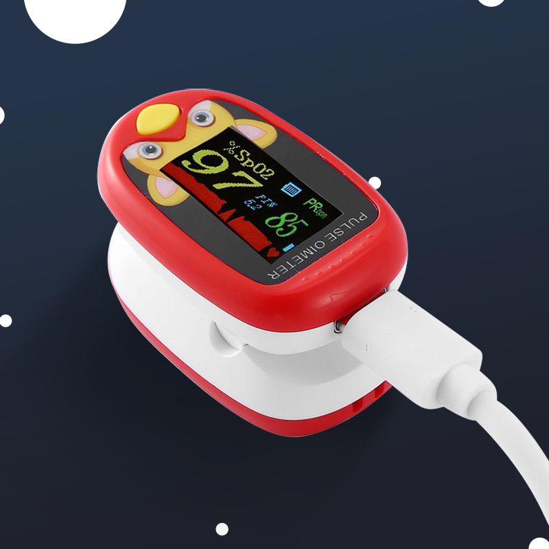 Rechargeable Child Finger Puls - Do Oxygen Meter recension och pris
